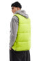 Фото #8 товара Barbour International Cargen padded gilet in lime green