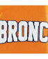 Фото #2 товара Men's Orange, White Denver Broncos Alex Long Sleeve Hoodie T-shirt