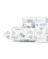 Фото #3 товара Постельное белье Nautica Сет простыней из хлопка с парусами на белом фоне, Queen
