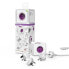 Фото #2 товара Allocacoc PowerCube ReWirable USB - 1 m - 4 AC outlet(s) - Type F - Purple,White - 6 A - White