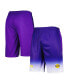 Фото #1 товара Men's Purple Los Angeles Lakers Fadeaway Shorts