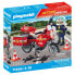 PLAYMOBIL Fire Engine At The Scene Of Accident Construction Game
