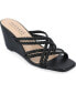 ფოტო #1 პროდუქტის Women's Baylen Strappy Braided Wedge Sandals