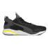 Фото #1 товара Puma Softride Rift Tech Ripstop Lace Up Mens Black Sneakers Casual Shoes 194381