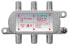 Фото #2 товара axing SAB 4-16 - Cable splitter - 5 - 2400 MHz - Aluminum - Male/Female - 16 dB - F