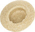 Фото #10 товара Lipodo Circular Saw Straw Hat Beige Women/Men - Sun Hat Made of 100% Wheat Straw - Boater Made in Italy - Gondolier Hat for Spring/Summer - Hat with Grosgrain Ribbon