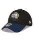 Фото #3 товара Men's Black, Navy Tennessee Titans 2022 Salute To Service 39THIRTY Flex Hat