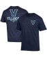 Фото #1 товара Men's Navy Villanova Wildcats Stack 2-Hit T-shirt