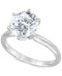 Фото #1 товара Diamond (3 ct. t.w.) Solitaire Engagement Ring in 14K White Gold