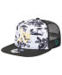 Фото #3 товара Men's White, Black Oakland Athletics Vacay 2.0 A-Frame Trucker 9FIFTY Snapback Hat