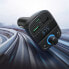 Фото #2 товара Transmiter FM MP3 Bluetooth 5.0 ładowarka samochodowa 3x USB TF microSD czarny