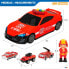 Фото #6 товара CB TOYS Fire Truck With Car Carrier With Vehicles And Figure