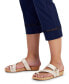 Фото #7 товара Women's Rilleyy Memory Foam Footbed Flat Sandals, Created for Macy's