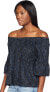 prAna 292422 Women's Chryssa Top Black Sprinkle, Size Large