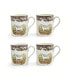 Paint Horse Mug, Set of 4