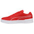 Фото #3 товара Puma Clasico L Lace Up Mens Red Sneakers Casual Shoes 387095-01