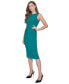 Фото #3 товара Women's Star-Seamed Sleeveless Sheath Dress