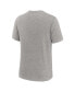 Фото #2 товара Men's Heather Gray Tennessee Volunteers Blitz Evergreen Legacy Primary Tri-Blend T-Shirt