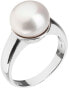 Фото #1 товара Silver pearl ring Pavona 25001.1