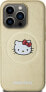 Sourcing Hello Kitty HKHMP15XPGHCKD iPhone 15 Pro Max 6.7" gold/gold hardcase Leather Kitty Head MagSafe