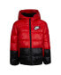 Фото #1 товара Toddler Boys Color Block Puffer Jacket