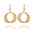 ფოტო #1 პროდუქტის Women's Orbital Hoop Earring