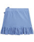 Фото #2 товара Big Girls Ruffled Stretch Mesh Faux-Wrap Skort