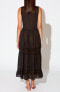 BLEU by Rod Beattie 291064 Women's India Bazaar Cover-Up Dress Black, Size Large