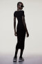 Фото #4 товара Rib-knit Midi Dress