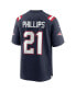 Фото #2 товара Men's Adrian Phillips Navy New England Patriots Game Jersey