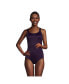 ფოტო #3 პროდუქტის Women's Long Chlorine Resistant Soft Cup Tugless Sporty One Piece Swimsuit