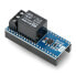 Relay module for Raspberry Pi Pico - 1 channel with optoisolation - 7A/250VAC 10A/30VDC contacts - 5V coil