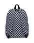 Vans Mn old skool h2o check backpack in black and white