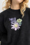 Coool Smileyworld Oversize Fit Bisiklet Yaka Kalın Sweatshirt