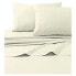 Фото #1 товара Cotton Percale Solid Sheet Set (Full) Ivory 300 Thread Count - Tribeca Living