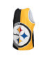 Men's Troy Polamalu Black, Gold Pittsburgh Steelers Retired Player Graphic Tank Top