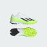 大童 adidas X Crazyfast.3 TF J 人造草坪 防滑舒适 低帮 儿童足球鞋 绿色
