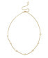 Фото #1 товара Kleinfeld gold-Tone Heart Bib Necklace