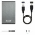 Фото #2 товара Чехол для жесткого диска TooQ TQE-2527G 2,5" SATA USB 3.0