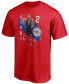 ფოტო #3 პროდუქტის Men's Kawhi Leonard Red LA Clippers Pick Roll T-shirt