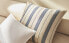 Striped cotton cushion cover x tensira Синий, 50 x 50 см - фото #7