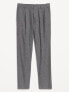 Фото #4 товара Loose Taper Linen-Blend Ankle Pants