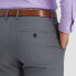 Фото #4 товара Haggar H26 Men's Premium Stretch Straight Fit Trousers - Dark Gray 32x32