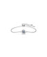 ფოტო #1 პროდუქტის Crystal Square Cut Angelic Bracelet