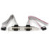 Фото #7 товара StarTech.com 2 Port 16in DB9 Serial Port Bracket to 10 Pin Header - 2 x DB-9 - 2 x IDC - Silver - White