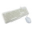 Фото #1 товара MCL ACK-2012/B - Wired - USB - Membrane - AZERTY - White - Mouse included