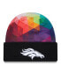 ფოტო #1 პროდუქტის Men's Black Denver Broncos 2023 NFL Crucial Catch Cuffed Knit Hat