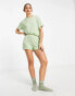 ASOS DESIGN lounge mix & match super soft short in sage