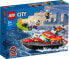 Фото #4 товара Конструктор пластиковый Lego City Пожарно-спасательная лодка 60373
