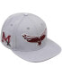 ფოტო #2 პროდუქტის Men's Gray Maryland Eastern Shore Hawks Evergreen Mascot Snapback Hat